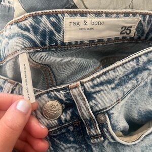 Rag & Bone Maya High Rise Ankle Slim Jeans